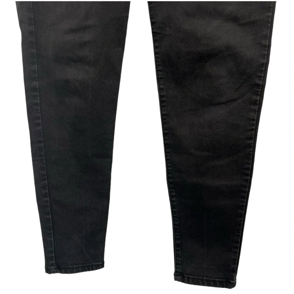 Democracy Abroad Solution Black Mid Rise Skinny Stretch Jeans Women’s 10 - Picture 6 of 13